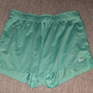 Nike Women's Teal Athletic Shorts